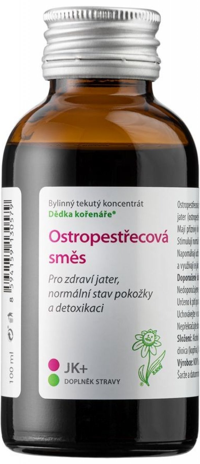 Novy Dědek Kořenář Ostropestřecová směs JK 100 ml